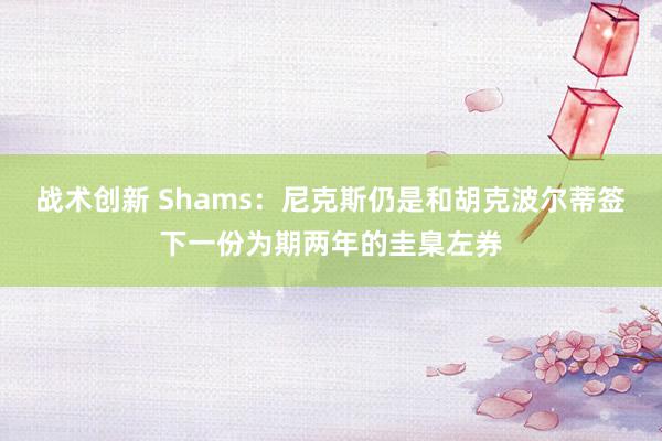 战术创新 Shams：尼克斯仍是和胡克波尔蒂签下一份为期两年的圭臬左券